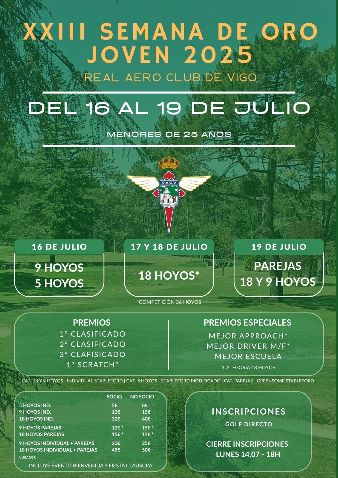 XXIII SEMANA DE ORO JOVEN 2025