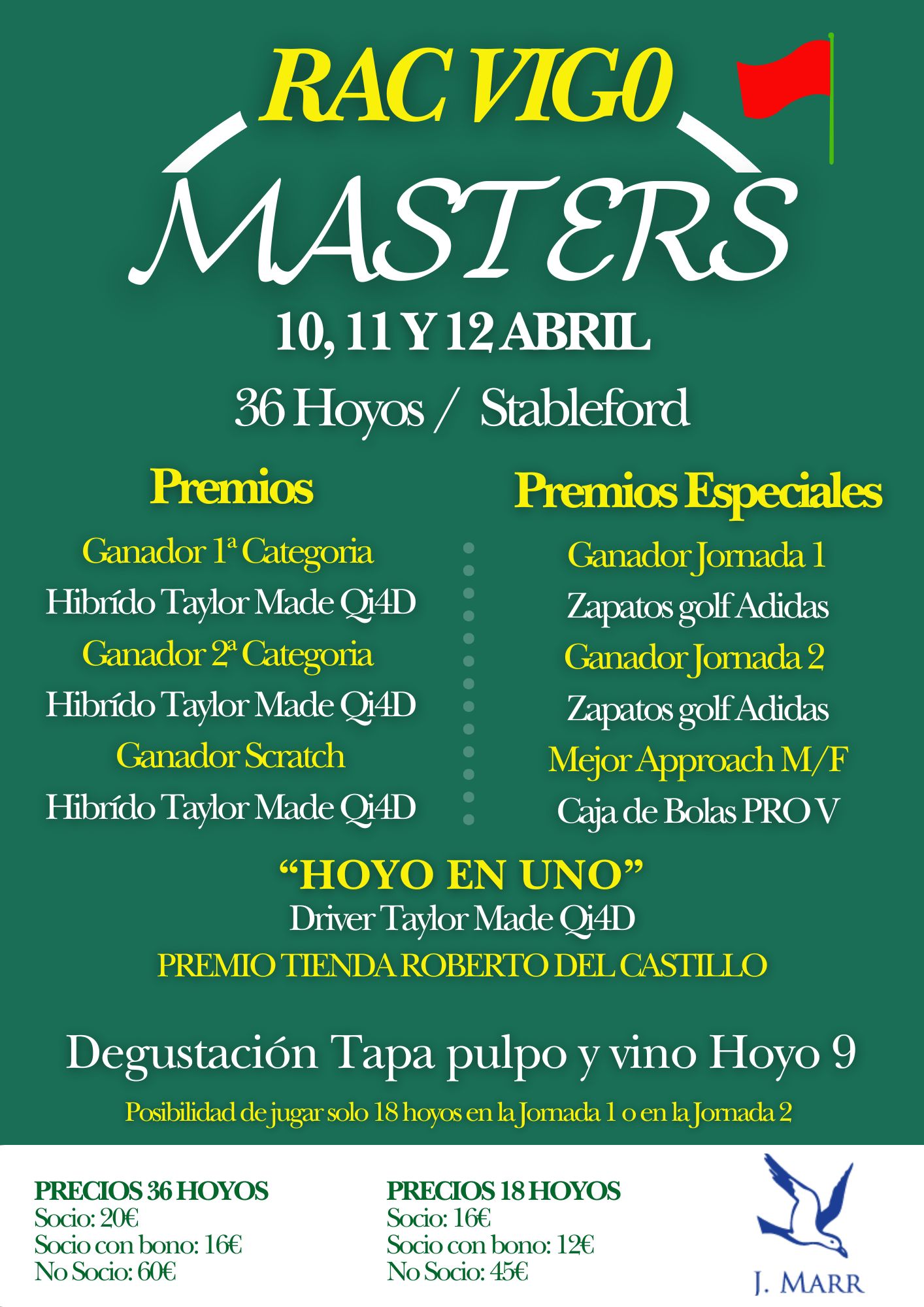 RACVIGO MASTERS 2026