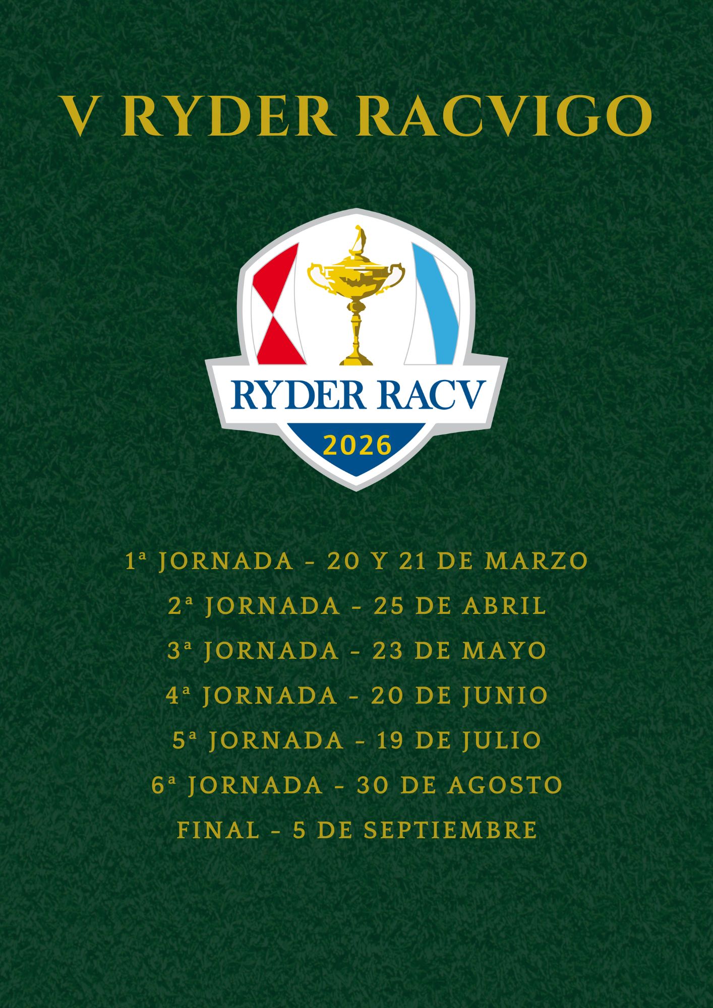 V RYDER RACVIGO 2026 (6ª JORNADA)