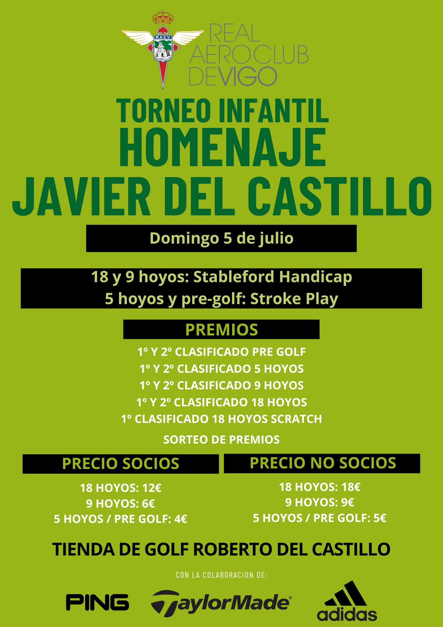 TORNEO INFANTIL HOMENAJE JAVIER DEL CASTILLO