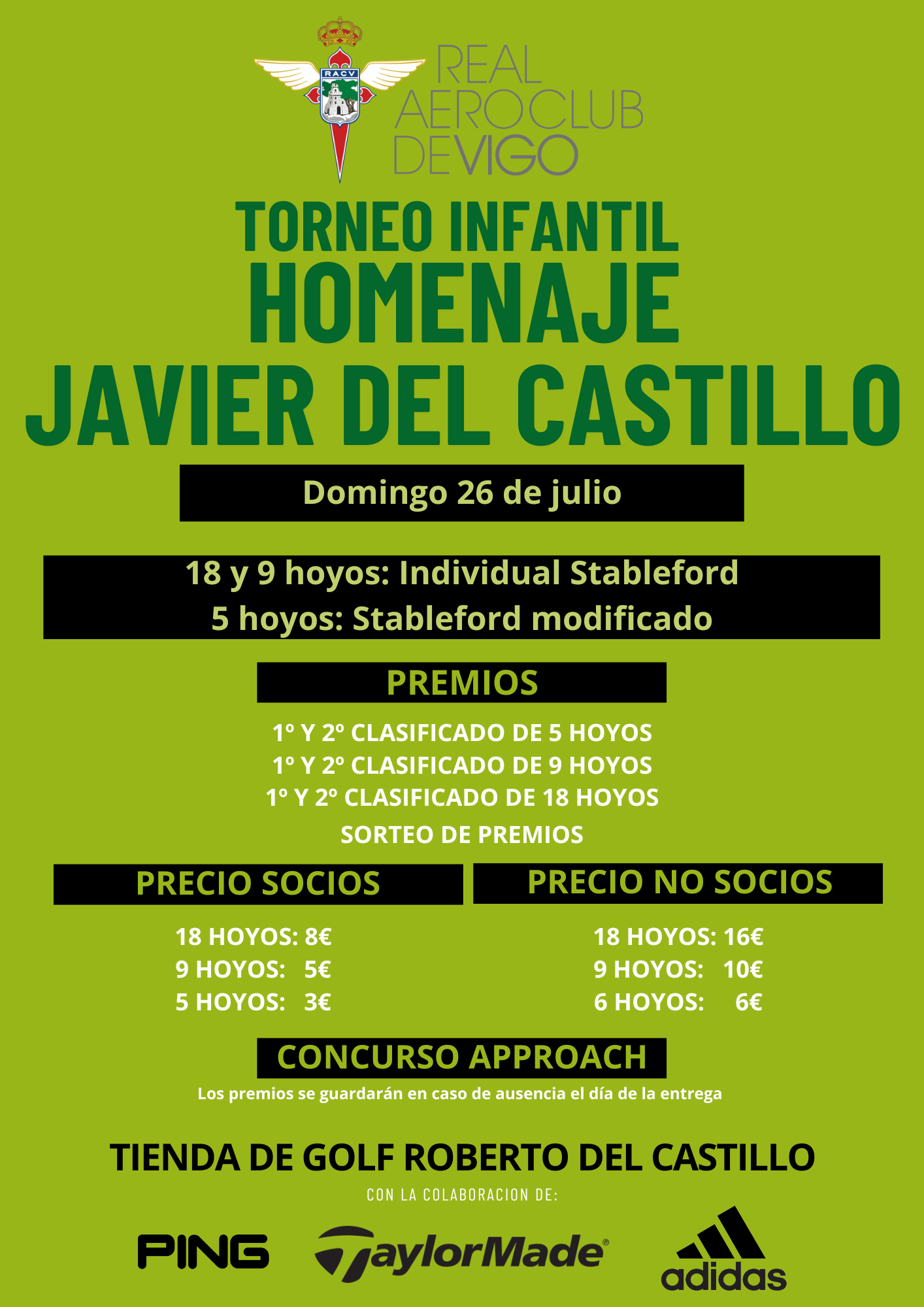 TORNEO INFANTIL HOMENAJE JAVIER DEL CASTILLO