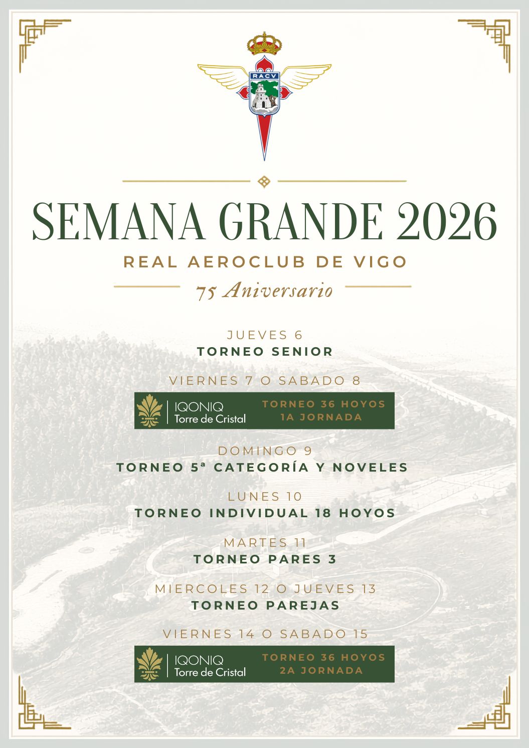 SEMANA GRANDE 2026